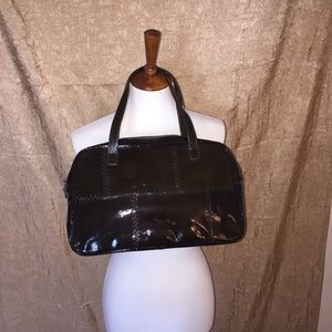 BCBG Max Azria Patent Leather Satchel